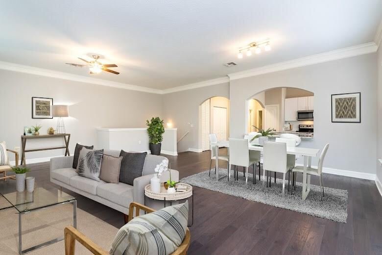 2 Bedroom Condo Living and Dining