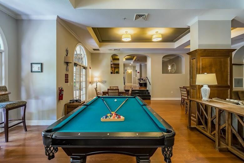 Billiards room